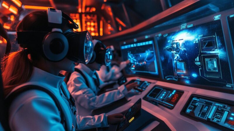 Plongez dans un univers épique avec Stellar Combat VR : Le simulateur spatial qui repousse les limites
