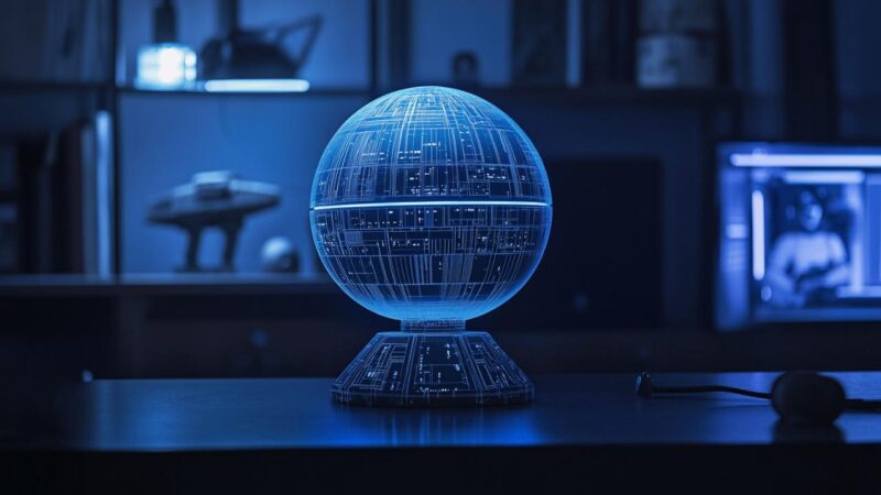 Découvrez la magie de la lampe 3D Star Wars : l’accessoire déco qui révolutionne votre coin geek